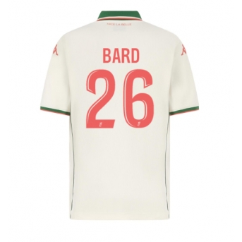 Billige Fotballdrakt OGC Nice Melvin Bard  #26 Replika Bortedrakt 2025-26 Kortermet